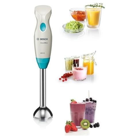 Frullatore ad Immersione CleverMixx Fun MSM2410D Potenza 400 Watt Colore Azzurro - Foto 2