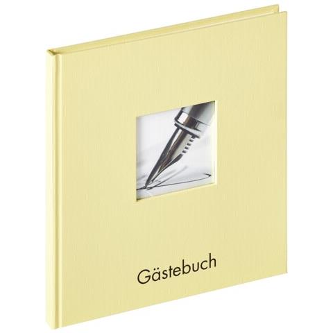 Fun Guestbook cream 23x25, 72 white Pages GB205H - Foto 1