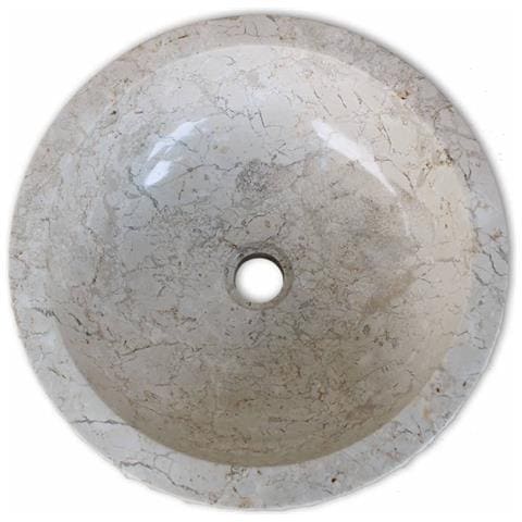 Lavandino In Marmo 40 Cm Crema - Foto 2