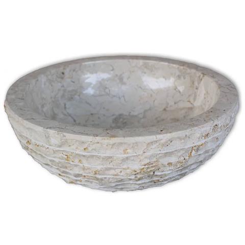 Lavandino In Marmo 40 Cm Crema - Foto 7