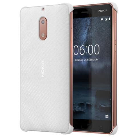 Carbon Fiber Design Case Cc-802 Cover Bianco Cc-802w - Foto 1