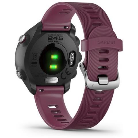 Smartwatch Forerunner 245 Impermeabile 5ATM Display 1.2" Bluetooth per Fitness con Contapassi e Cardiofrequenzimetro Colore Merlot - Europa - Foto 10