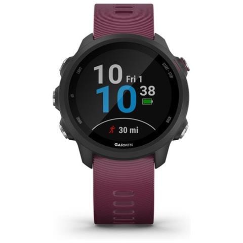 Smartwatch Forerunner 245 Impermeabile 5ATM Display 1.2" Bluetooth per Fitness con Contapassi e Cardiofrequenzimetro Colore Merlot - Europa - Foto 2