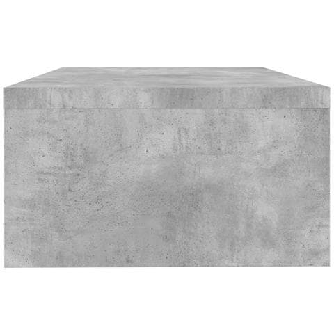 Supporto Monitor Grigio Cemento 42x24x13 cm Legno Multistrato - Foto 7