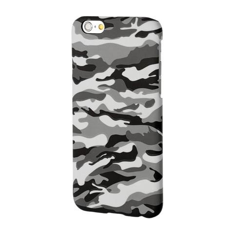 Stylish, Cover Gommata Sottile - Apple Iphone 6 / 6s - Grey Camo - Foto 2