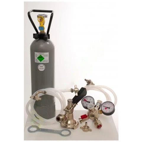 Kit Accessori 2 Con Raccordo Combinato Tubo Birra Da 7 Mm Tipo M E 2 0 Kg Di Co2 Per Spillatore Birra A 1 Linea - Foto 3