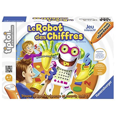 Ravensburger 00739 Giocoe Educativo Elettronico Tiptoi Robot Di Figure (e Robot Dei Numeri) (versione Inglese)  - Foto 1