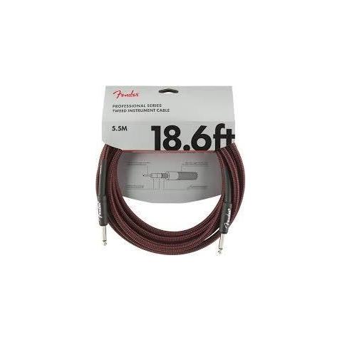 Instrument Cable Professional Series - 186 Ft - Str Str - Red Tweed - Foto 2