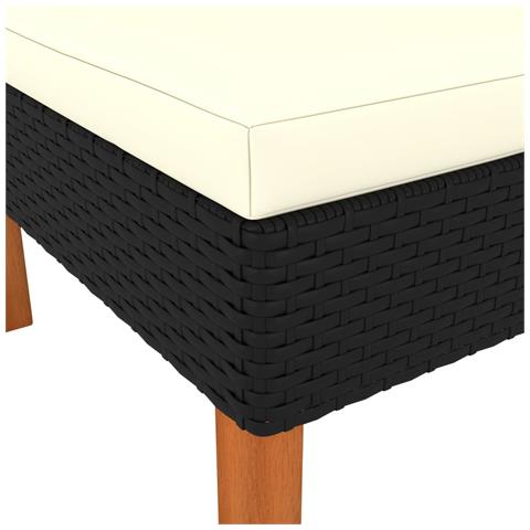 Poltrone Angolari 2 Pz Polyrattan E Legno Massello Di Eucalipto - Foto 2