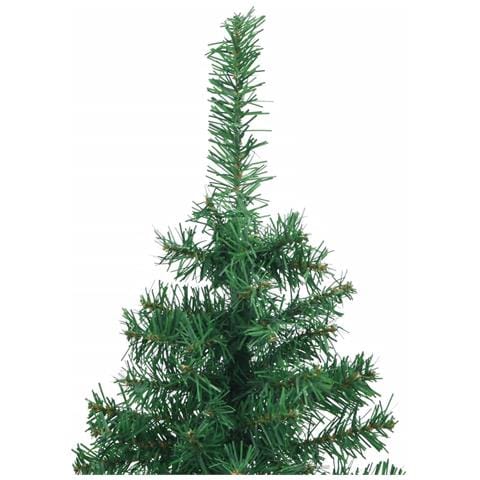 Albero di Natale Artificiale ad Angolo con Supporto Verde 120 cm PVC - Foto 8