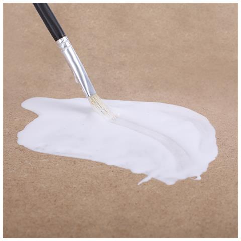 1l Gesso Acrilico Bianco | Colori Acrilici | Professionale Preparazione Alla Pittura | Primer Liquido | Copertura Perfetta | Consistenza Sottile | Ideale Per Legno Carta Vetro - Foto 2