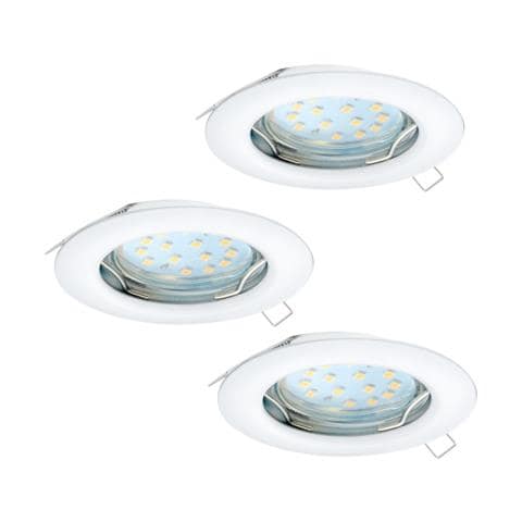 Peneto Interno GU10 3W A+ Acciaio inossidabile, Bianco illuminazione da soffitto - Foto 1