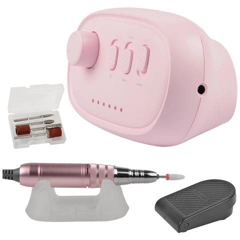 INLAW Jmd 206 Nail Drill Manicure Accessori Per Macchine Multifunzione | trapani Elettrici Per Manicure (rosa)