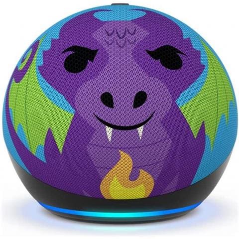 Amazon Echo Dot Kids (5a Generazione) Dragon Theme - B09l58qfky - Foto 1