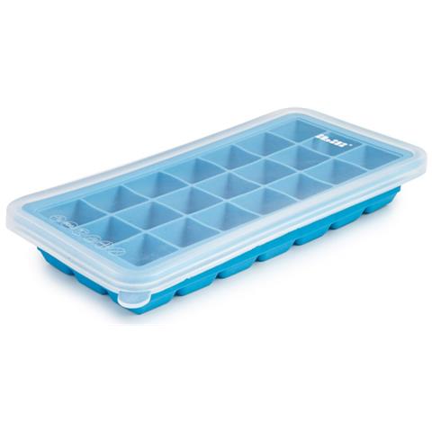 Vassoio Per 21 Cubetti Di Ghiaccio In Silicone Con Coperchio - Foto 1