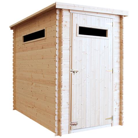 Casetta Da Giardino In Legno Per Esterni Con Pavimento Trattato - A198x144x239cm / 2.36m2 - Timbela M306a+m306g - Foto 1