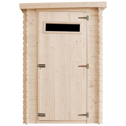 Casetta Da Giardino In Legno Per Esterni Con Pavimento Trattato - A198x144x239cm / 2.36m2 - Timbela M306a+m306g - Foto 2