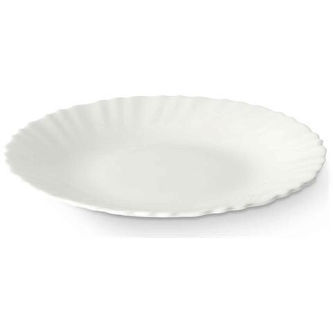 Piatto Da Dolce Bianco Vetro 19 X 2 X 19 Cm (24 Unità) - Foto 4