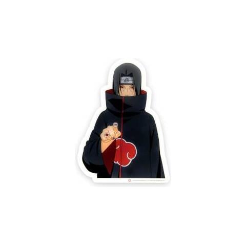 Lampada A Neon Da Muro Itachi Uchiha 40 Cm, Nero / Rosso - Foto 1