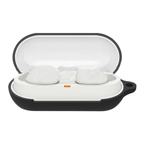 Custodia Protettiva In Silicone Per Auricolari Sony Wf-c500 Black - Foto 1