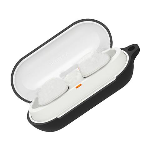 Custodia Protettiva In Silicone Per Auricolari Sony Wf-c500 Black - Foto 2