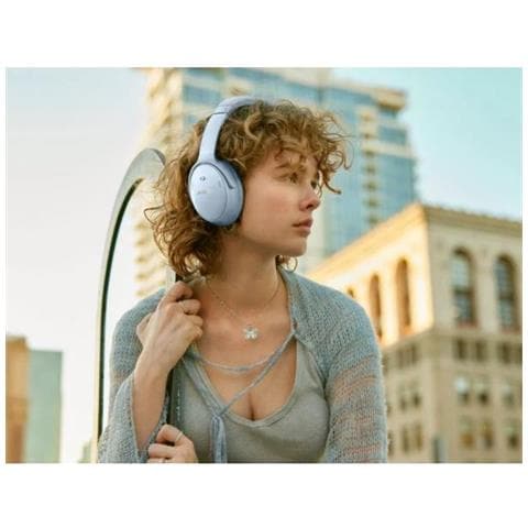 Quietcomfort Auricolare Con Cavo E Senza Cavo A Padiglione Musica /giornaliera Bluetooth Blu - Foto 3