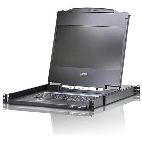 Cl6700mw Switch Per Keyboard-video-mouse (kvm) Montaggio Rack Nero - Foto 2