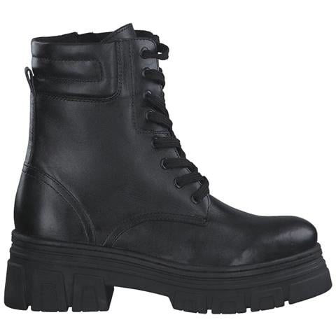 Marco Tozzi Stivaletti Stivali, Blu, Pelle 25409 Nuovo