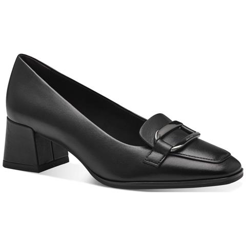 Black Elegant Closed Pumps High Scarpe Con Tacco Pelle Scarpe Donna Nero Eu 37, 1-22300-43 001 - Foto 1