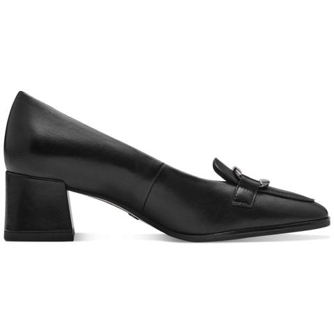 Black Elegant Closed Pumps High Scarpe Con Tacco Pelle Scarpe Donna Nero Eu 37, 1-22300-43 001 - Foto 3