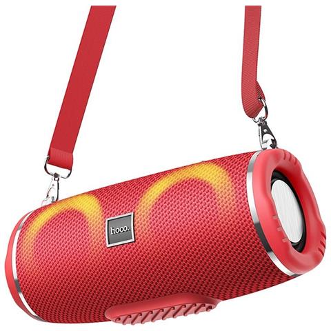 Speaker Portatile HC12 con Bluetooth IPX5 Potenza 100 W Colore Rosso - Foto 1
