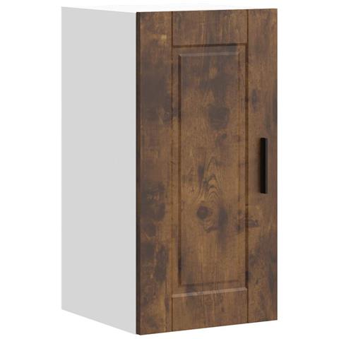 Pensile Da Cucina Porto Rovere Fumo In Legno Multistrato - Foto 2