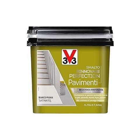 Smalto Rinnovare Perfection Pavimenti 750ml Bianco Piuma Satinato - Foto 1