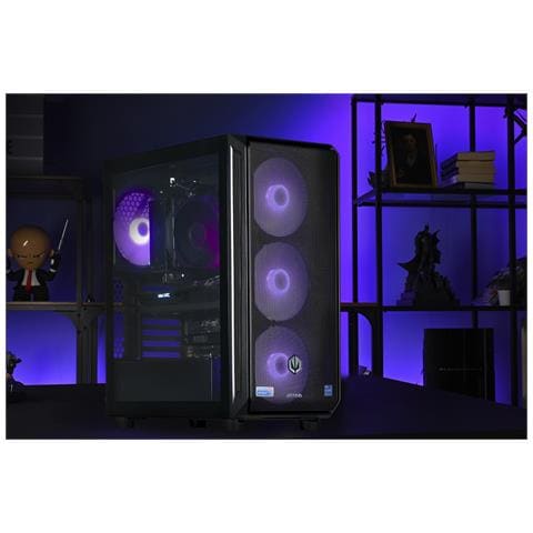 5901443410362 PC Intel® Core™ i5 i5-14400F 32 GB DDR5-SDRAM 1 TB SSD Intel Arc A380 Windows 11 Home Midi Tower Nero - Foto 27