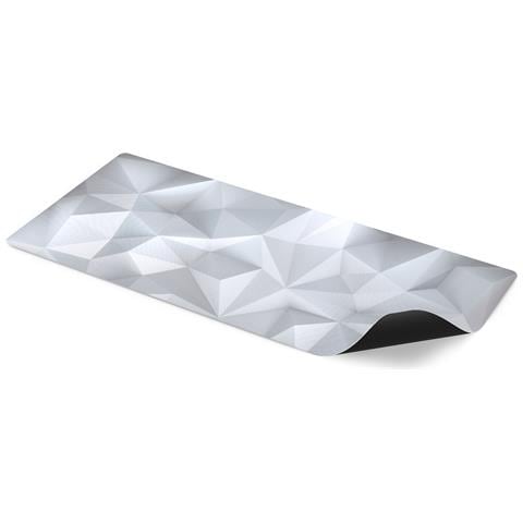 Crystal Onyx White XL Tappetino per mouse per gioco da computer Nero, Bianco - Foto 8