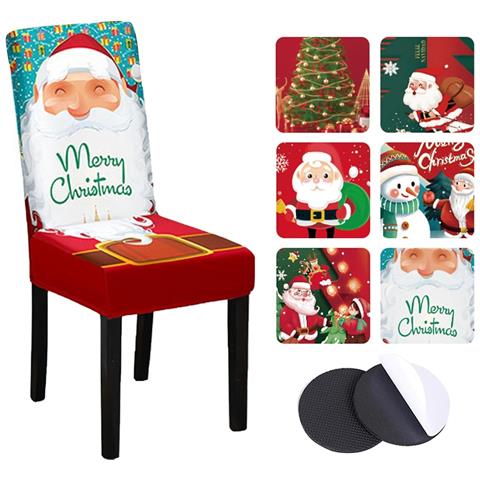 Coprisedia Natalizio Elasticizzato Per Natale - Foto 2