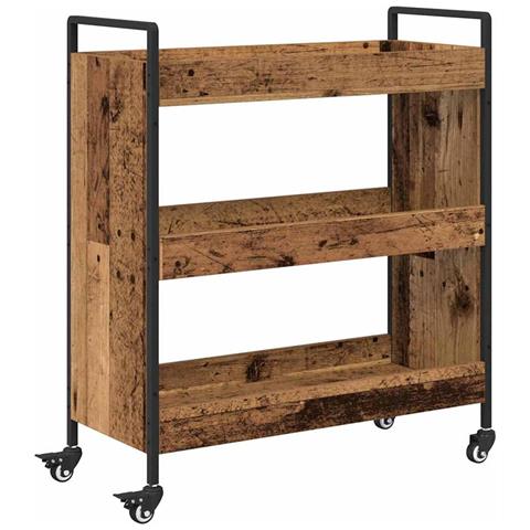Carrello da Cucina Legno vecchio 70 x 30 x 82 cm - Foto 1