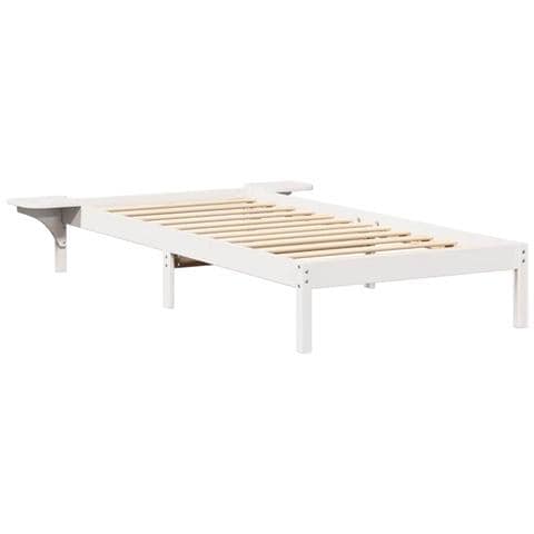 Rete letto con comodini Bianco Bianco - Foto 1