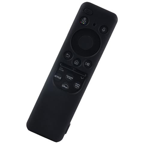 Custodia Protettiva In Silicone Compatibile Con Telecomando Solare Samsung Bn59-01432/01436 - Antiscivolo, Antiurto Black - Foto 2