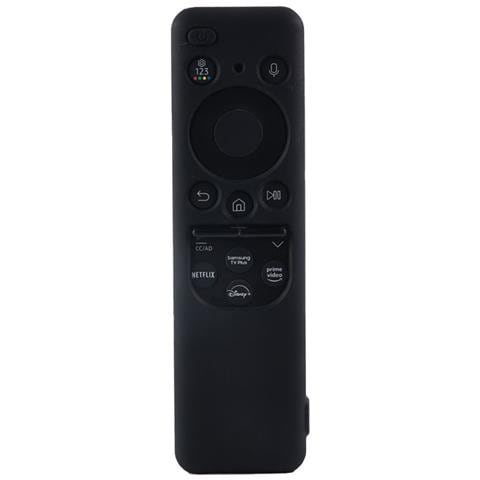 Custodia Protettiva In Silicone Compatibile Con Telecomando Solare Samsung Bn59-01432/01436 - Antiscivolo, Antiurto Black - Foto 1