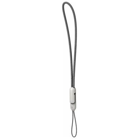 Laccio Di Sicurezza Per Airpods In Tessuto Intrecciato Resistente, Grigio Chiaro - Foto 4