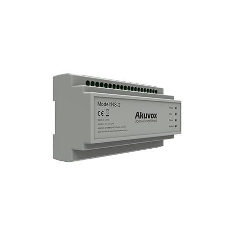 NS-2 switch di rete Fast Ethernet (10/100) DIN rail Grigio - Foto 3