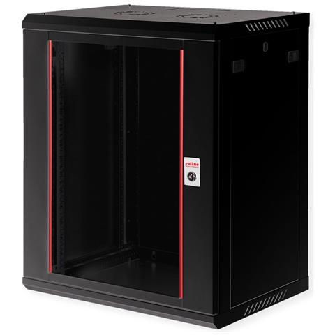 26.21.0287 rack 18U Da parete Nero - Foto 1