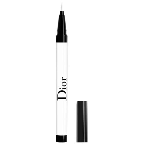 , Diorshow On Stage, Impermeabile, Punta In Feltro Ultra-flessibile, Opaco, Eyeliner Liquido, 001, Bianco, 0.55 Ml - Foto 1