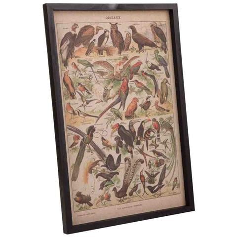 Quadro Legno E Stoffa 40x60x2,5h - Foto 1