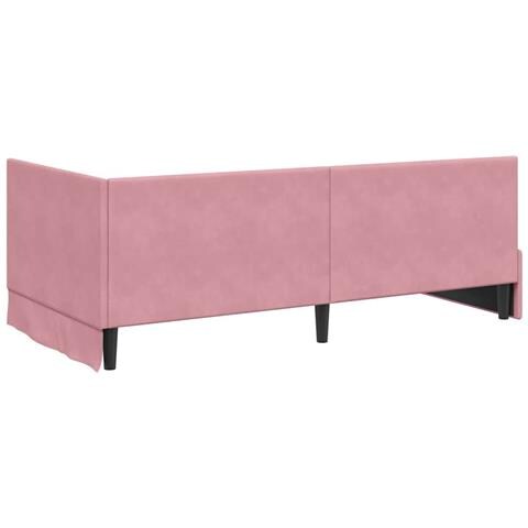 Struttura Letto Angolare con Materasso 2 pcs Grigio Velluto - Foto 9