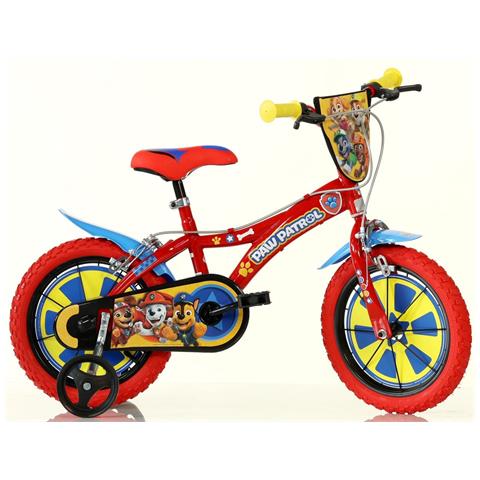Bici Da Bambino Misura 14'' Art. 614-pw Bicicletta Da Bimbo Linea Paw Patrol - Foto 1