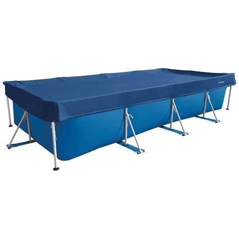 Copertura per piscina 450 x 220 cm Rettangolare PVC e PET - Foto 1
