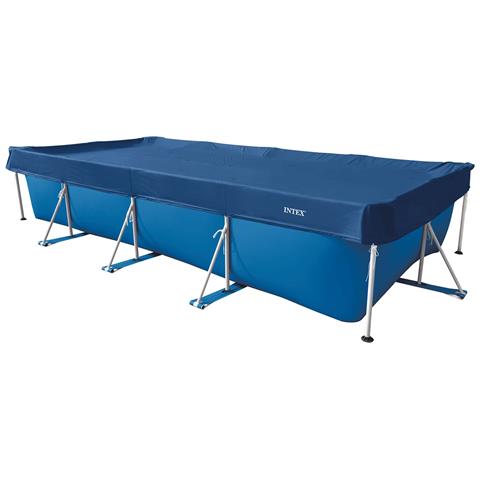 Copertura per piscina 450 x 220 cm Rettangolare PVC e PET - Foto 5