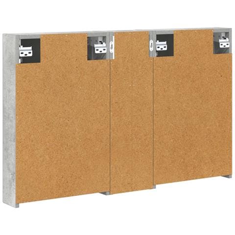 Set di Armadi da Bagno con porta 3 pcs 100 x 10,5 x 60,5 cm - Foto 9